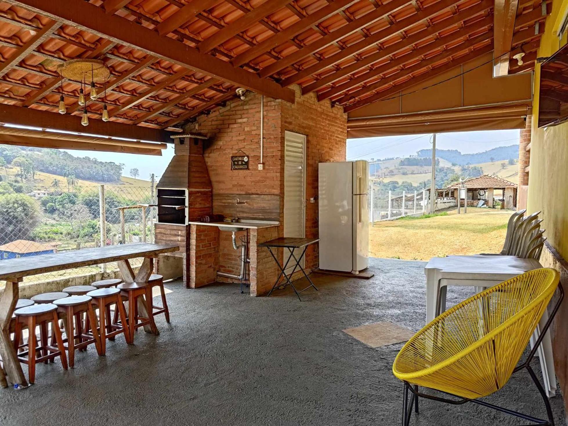Sitio No Interior De Sp Para Curtir A Natureza 阿瓜斯达普拉塔 客房 照片