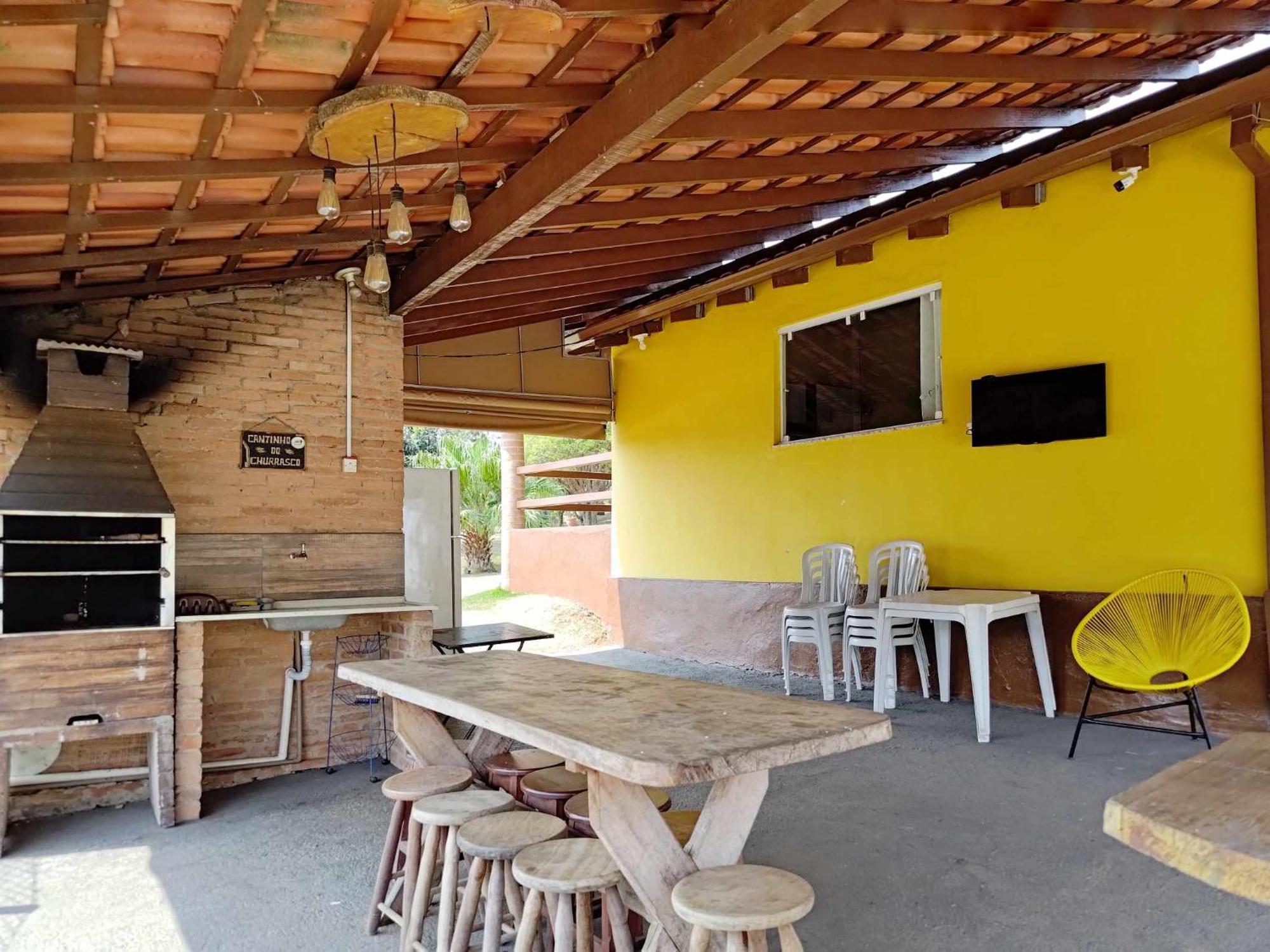 Sitio No Interior De Sp Para Curtir A Natureza 阿瓜斯达普拉塔 客房 照片